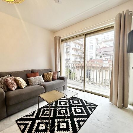 Aparthotel Riviera - Nice Carre D'Or - Large Studio Ac Terrasse - Tres Calme - Balcon Berlioz 2 Luaran gambar